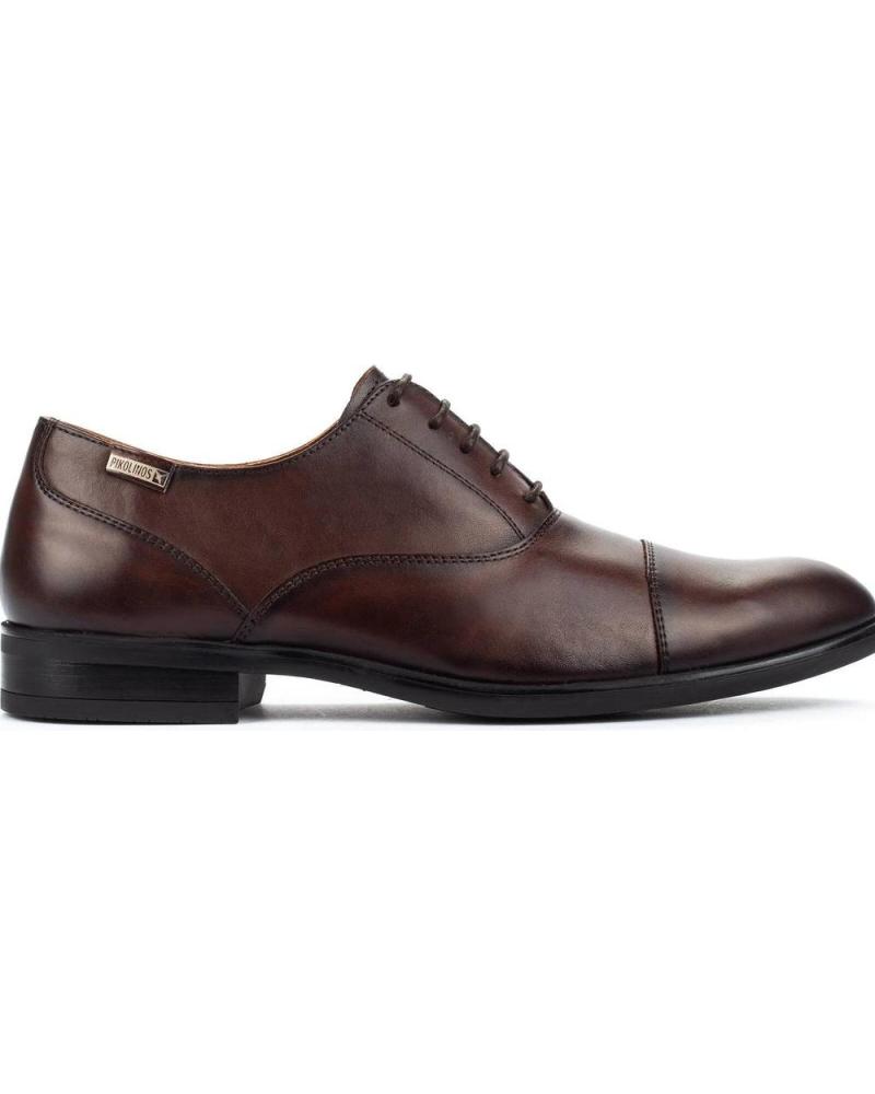 Schuhe für Herren PIKOLINOS ZAPATO MARRON DE CORDONERAS OLMO