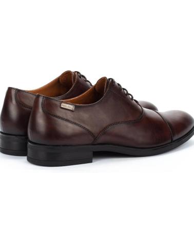 Schuhe für Herren PIKOLINOS ZAPATO MARRON DE CORDONERAS OLMO