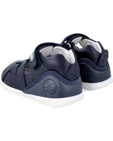 Sandalen für Junge BIOMECANICS SANDALIAS PRIMEROS PASOS PIEL 222140 AZULMARINO