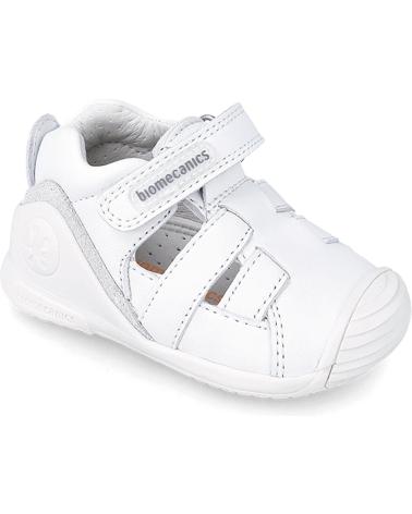 Sandálias de Menino BIOMECANICS SANDALIAS PRIMEROS PASOS PIEL 222140 BLANCO
