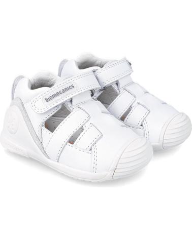Sandálias de Menino BIOMECANICS SANDALIAS PRIMEROS PASOS PIEL 222140 BLANCO