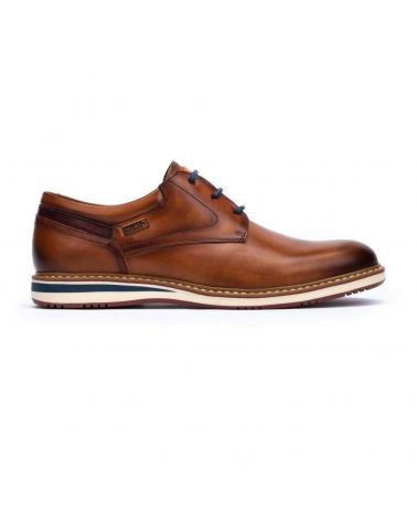 Zapatos de Hombre PIKOLINOS ZAPATOS CUERO CASUAL BRANDY