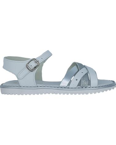 Sandalias de Niña HURAN SANDALIA NINA PIEL BLANCO