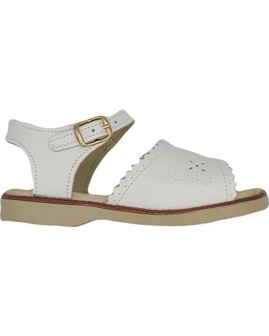 Sandalias de Niña  SANDALIA PIEL NINA BLANCO