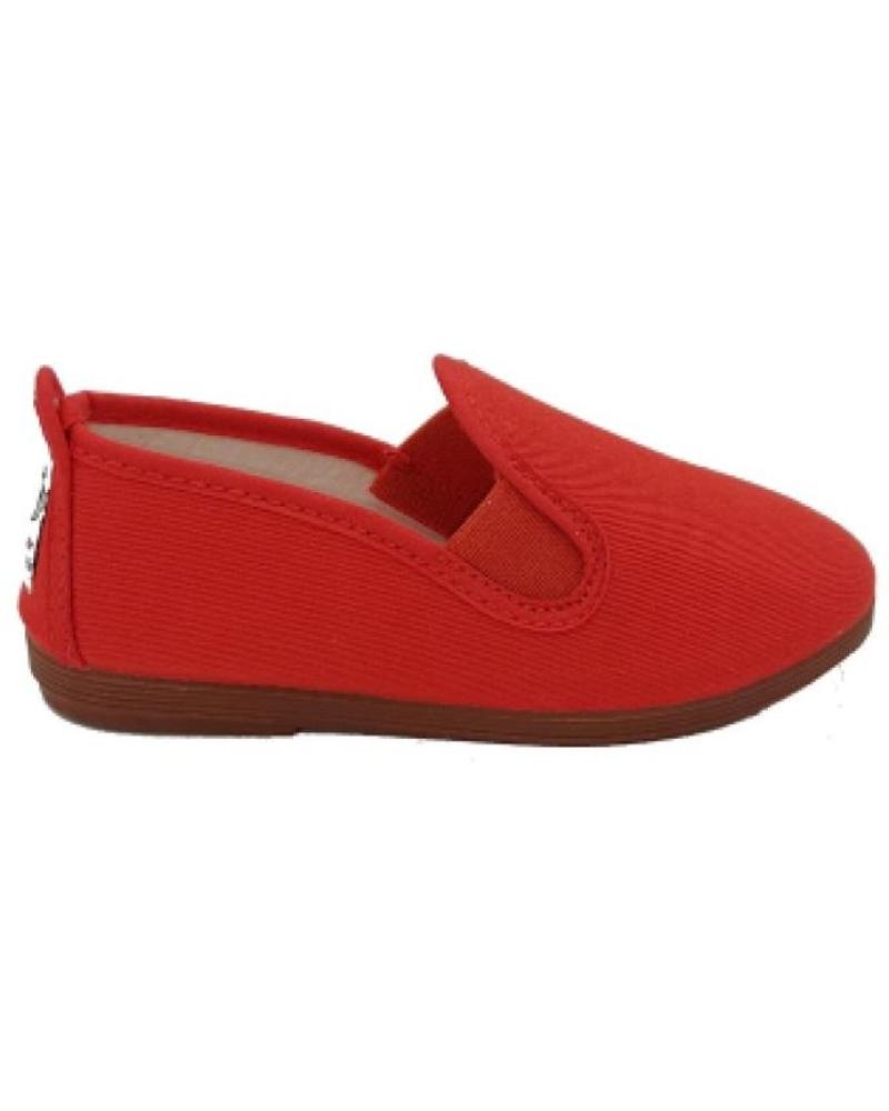 Sneaker für Damen JAVER LONA KUNG-FU UNISEX ROJO