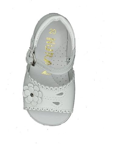 Sandalias de Niña HURAN SANDALIA PIEL NINA BLANCO