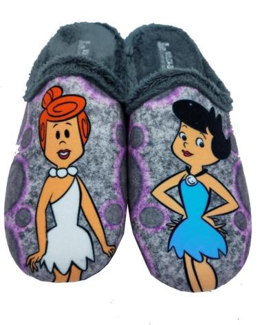 Calzado de casa de Mujer y Niña VULCA-BICHA ZAPATILLA CASA PICAPIEDRA MORADO