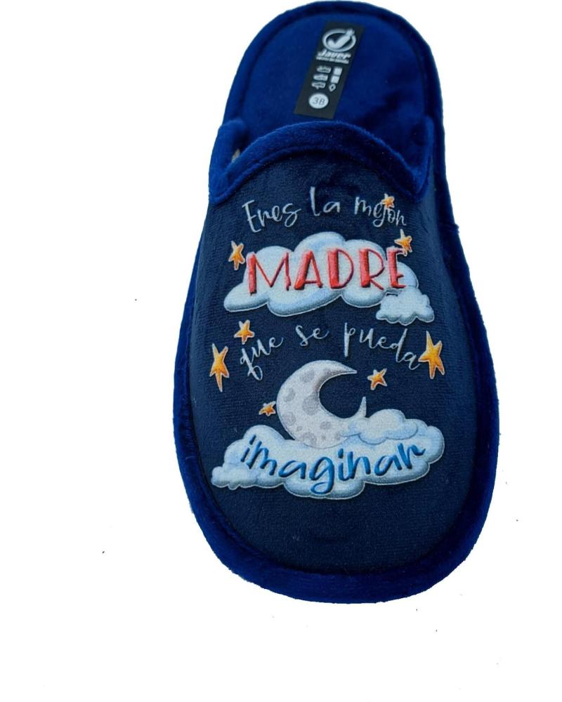 Calzado de casa de Mujer JAVER ZAPATILLA CASA RELAX MARINO