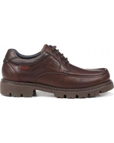 Zapatillas deporte für Herren fluchos DOUGLAS F1320 ZAPATO CORDONES DE PIEL PARA HOMBRE B BRANDY