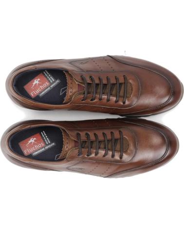 Schuhe für Herren FLUCHOS SANDER F0931 ZAPATOS CON CORDONES PARA HOMBRE CUERO
