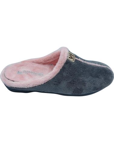 Calzado de casa de Mujer VULCA-BICHA ZAPATILLA CASA SUAVE GRIS