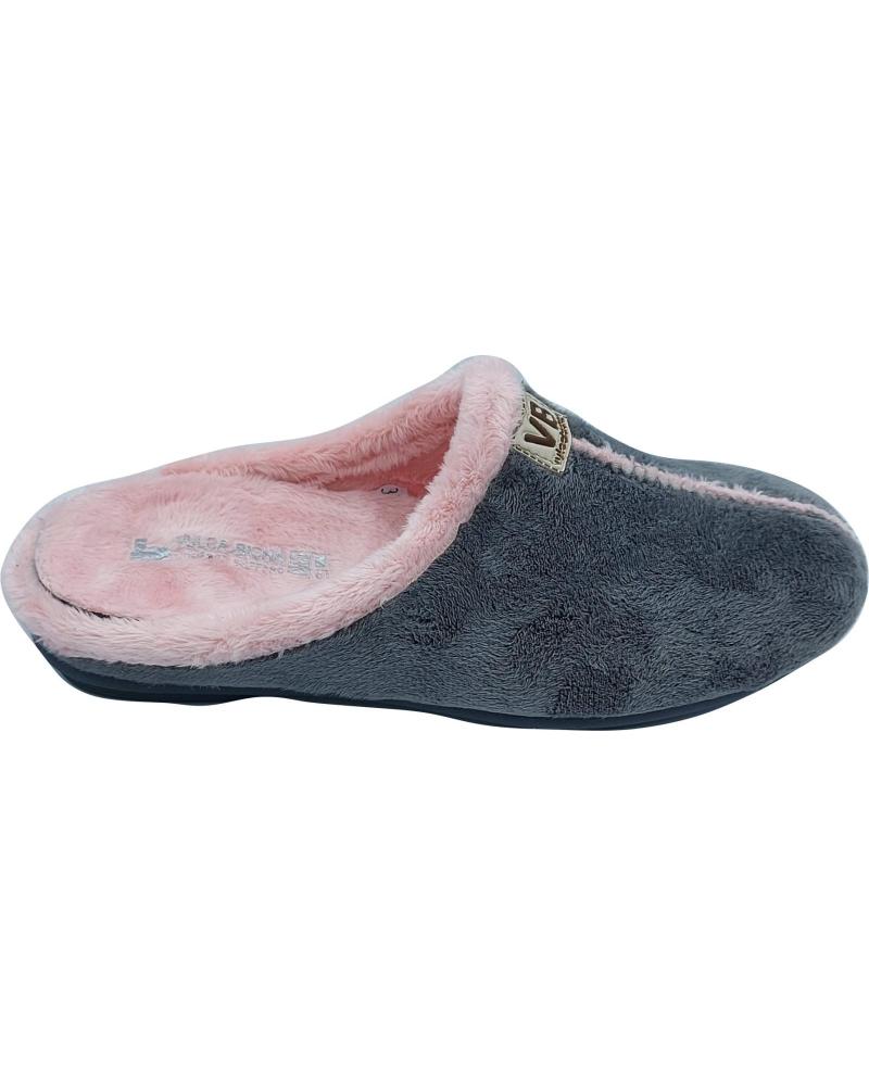Calzado de casa de Mujer VULCA-BICHA ZAPATILLA CASA SUAVE GRIS