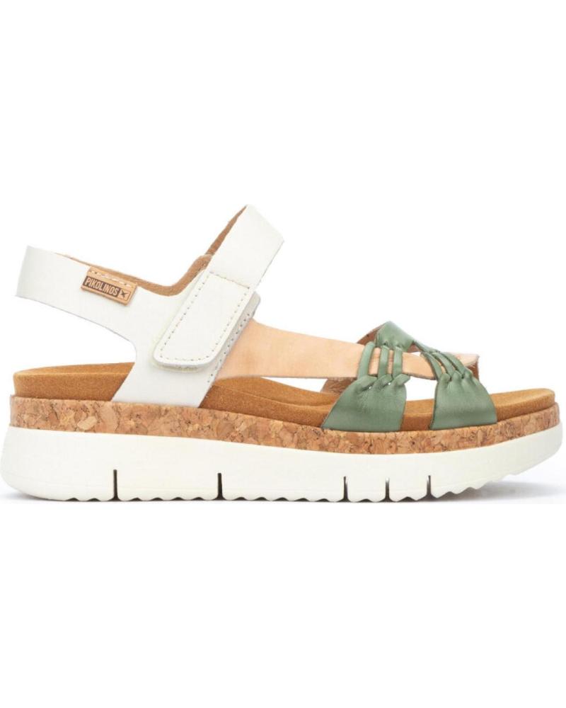 Zapatos de Mujer pikolinos PALMA W4N VERDE VERDE