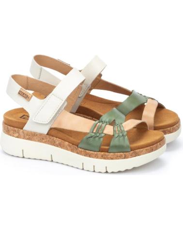 Zapatos de Mujer pikolinos PALMA W4N VERDE VERDE
