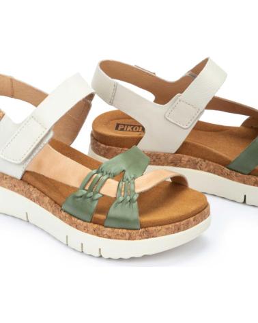 Zapatos de Mujer pikolinos PALMA W4N VERDE VERDE