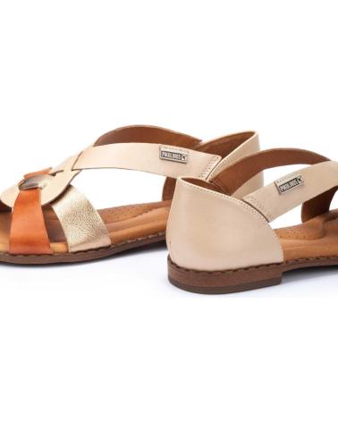 Sandalias de Mujer pikolinos SANDALIAS PLANAS ALGAR MARFIL W0X-0812CPC1 CRUDO