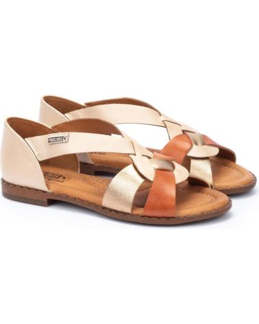 Sandalias de Mujer pikolinos SANDALIAS PLANAS ALGAR MARFIL W0X-0812CPC1 CRUDO