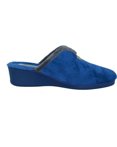 Calzado-De-Casa-De-Mujer-PINTURINES-ZAPATILLA-CUNA-AZUL