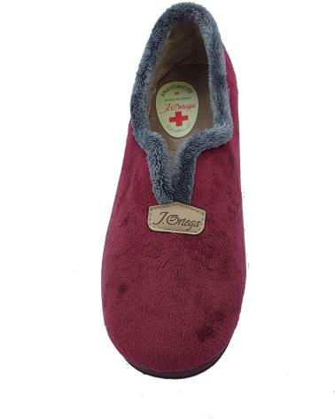 Pantufas de Mulher PINTURINES ZAPATILLA CUNA CERRADA BURDEOS