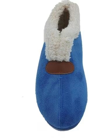 Hausschuhe für Damen  ZAPATILLA CERRADA BORREGO AZUL