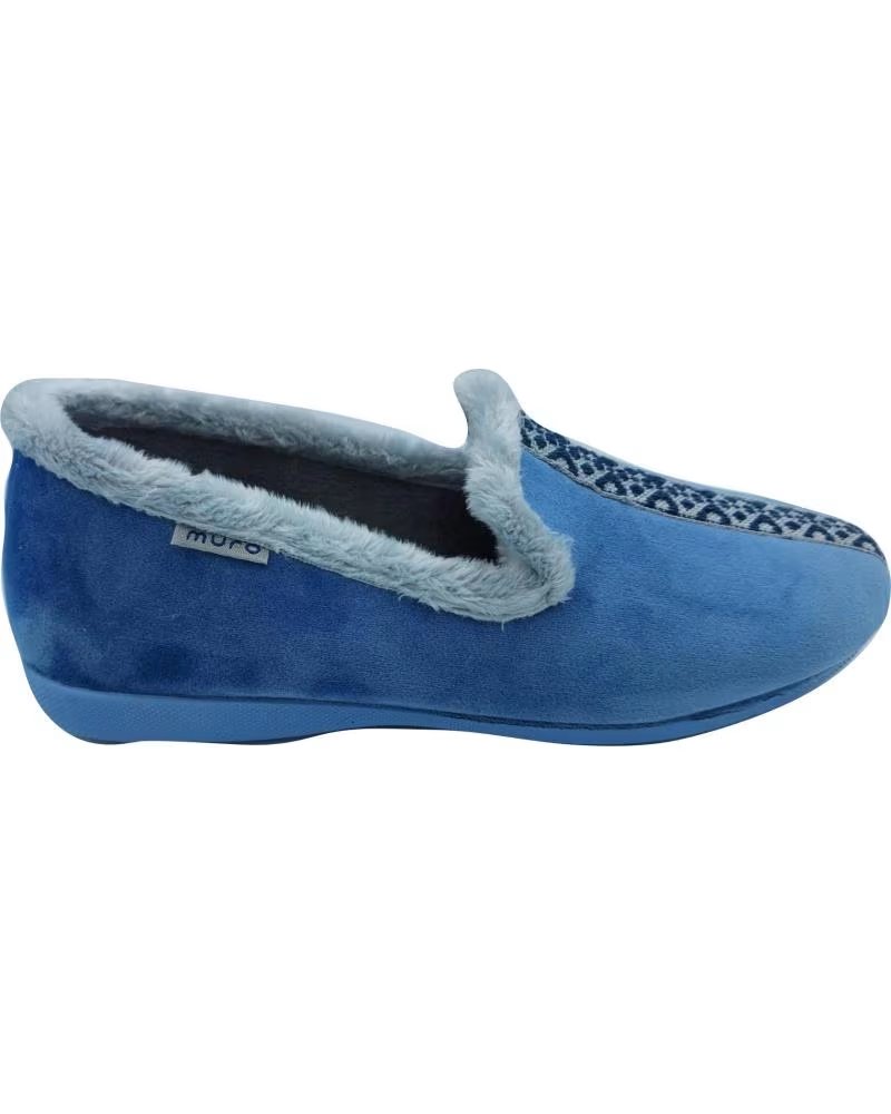 Calzado de casa de Mujer  ZAPATILLA CASA MUJER CELESTE