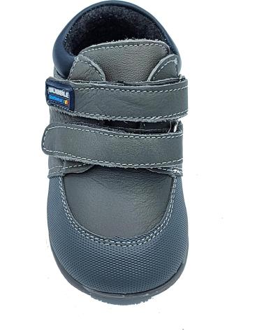 Zapatos de Niño BUBBLE BOBBLE BOTITA PIEL NINO GRIS