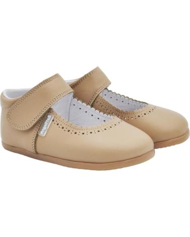 Zapatos de Niña ANGELITOS PEPITO PIEL RESPETUOSO 540 CAMEL