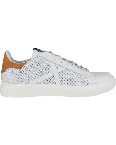 Zapatillas deporte pour Homme munich RETE 8080094 BLANCO-MARRON BLANCO-MARRON