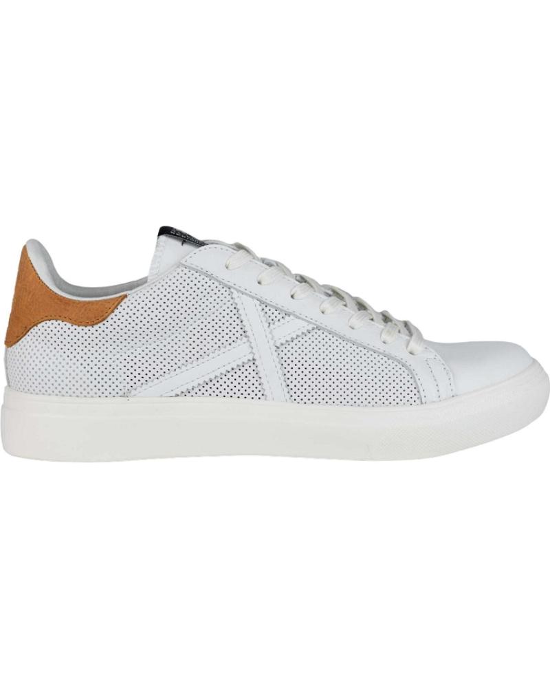 Zapatillas deporte pour Homme munich RETE 8080094 BLANCO-MARRON BLANCO-MARRON