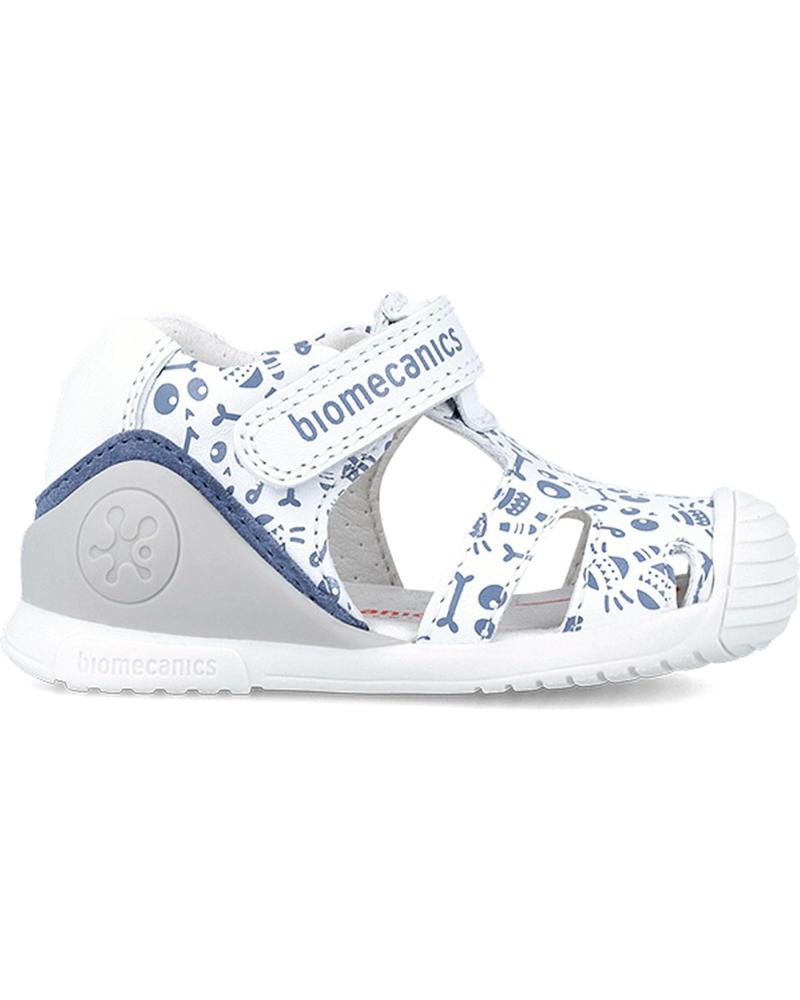 Sandalias de Niño BIOMECANICS SANDALIAS NINO MODELO 242128B COLOR BLANCO BLANCO BLANCO