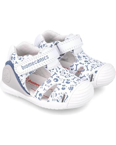 Sandalias de Niño BIOMECANICS SANDALIAS NINO MODELO 242128B COLOR BLANCO BLANCO BLANCO