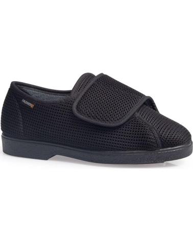 Hausschuhe für Herren CALZAMEDI ZAPATOS COMODO DOMESTICO NEGRO