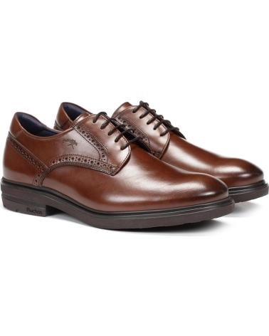 FLUCHOS F0630 CLASSIC BROWN DRESS SHOES MARRON