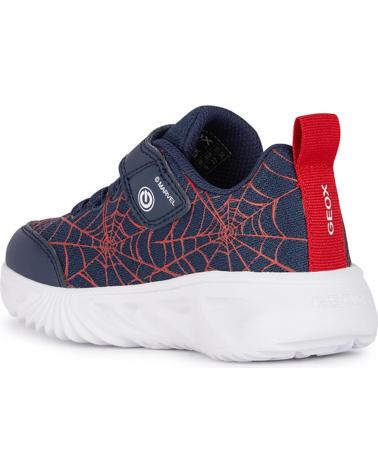 Esportes  de Menino GEOX DEPORTIVA ASSISTER MARVEL J45DZD NAVYRED