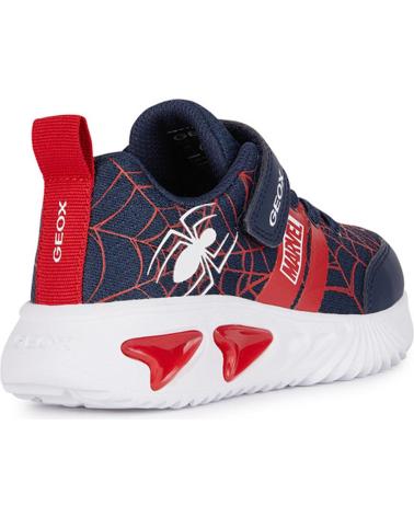 Esportes  de Menino GEOX DEPORTIVA ASSISTER MARVEL J45DZD NAVYRED