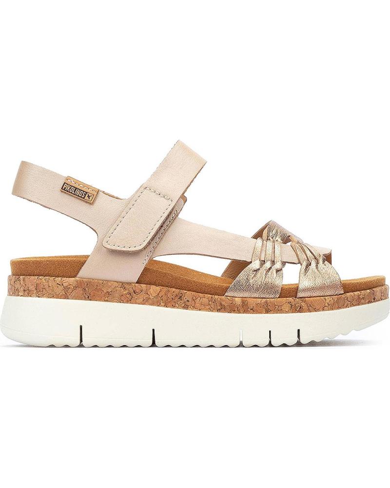 Sandalias de Mujer pikolinos SANDALIA PALMA W4N-0968CLC1 CHAMPAGNE