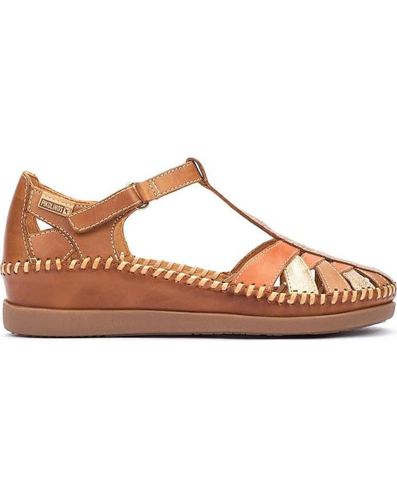 PIKOLINOS SANDALIA CANGREJERA PARA MUJER W8K-0705C1 COLOR BRANDY MARRóN