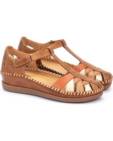 PIKOLINOS SANDALIA CANGREJERA PARA MUJER W8K-0705C1 COLOR BRANDY MARRóN
