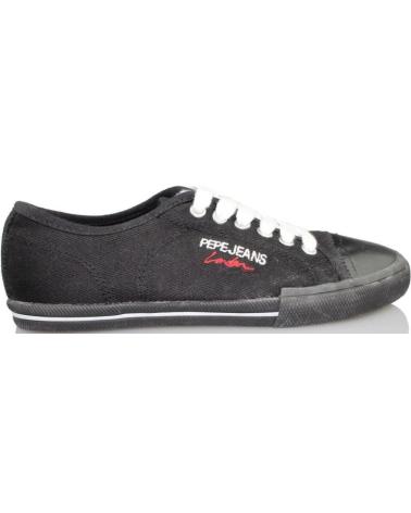 Deportivas de Niña y Niño PEPE JEANS JUNIOR LOW CUT NEGRO