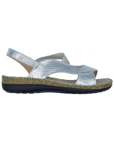 Sandalias de Mujer HURAN SANDALIA MUJER COMODA PLATA
