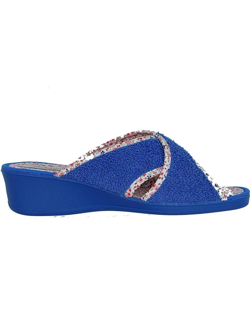 Calzado de casa de Mujer PINTURINES ZAPATILLA TIRAS CRUZADAS AZUL