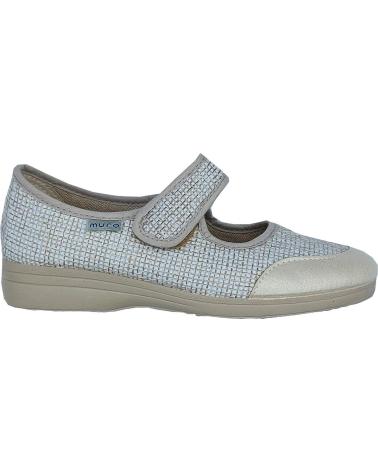 Zapatos de Mujer CALZADOMANIA MERCEDITAS LONA MURO BEIGE