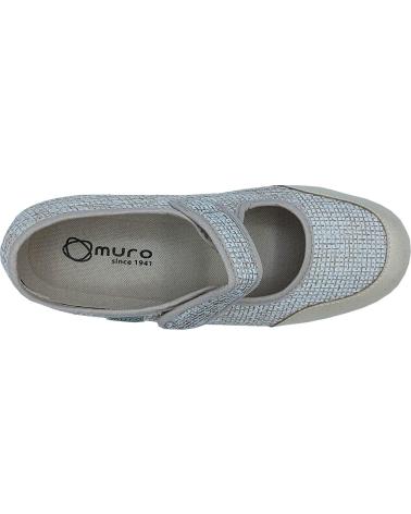 Schuhe für Damen CALZADOMANIA MERCEDITAS LONA MURO BEIGE