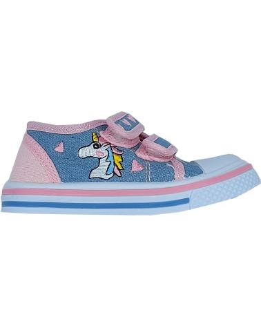 Zapatos de Niña BUBBLE BOBBLE PUNTERA DE GOMA VAQUERO