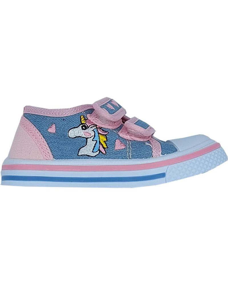 Zapatos de Niña BUBBLE BOBBLE PUNTERA DE GOMA VAQUERO