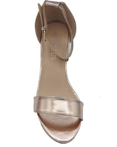 Sandali per Donna CALZADOMANIA SANDALIA VESTIR TACON ORO