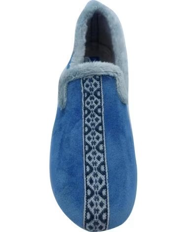 Calzado de casa de Mujer  ZAPATILLA CASA MUJER CELESTE