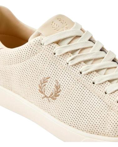 Sportschuhe für Herren FRED PERRY ZAPATILLAS HOMBRE SPENCER PERF B7307 BEIGE