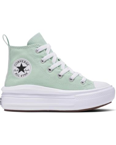 Sportif pour Fille et Garçon CONVERSE A06351C CHUCK TAYLOR ALL STAR MOVE PLATFORM STICKY ALOE-WHITE-BLACK