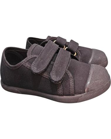 Zapatos de Niño BATILAS BAMBAS Y LONAS NEGRO